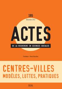S. Tissot Centres-villes : modèles, luttes, pratiques