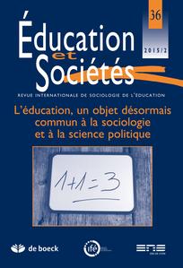 L. Barrault, L'éducation, un objet désormais commun à la sociologie et à la science politique