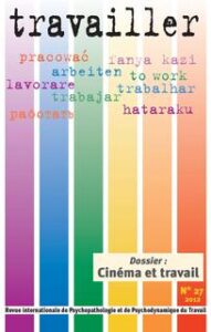 A. Jeantet (coord.), Cinéma et travail