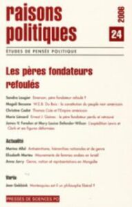 C. Cadot, E. Dorlin, B. Guillarme (coord.) Les Pères fondateurs refoulés de la Nation américaine