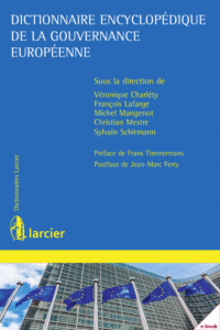 M.Mangenot et al. (dir) Dictionnaire encyclopédique de la gouvernance européenne