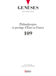 N.Duvoux (coord.),Philanthropies et prestige d’État en France