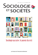 JF.Laé, A. Madec et N.Murard (dirs.), « Sociologie narrative : le pouvoir du récit