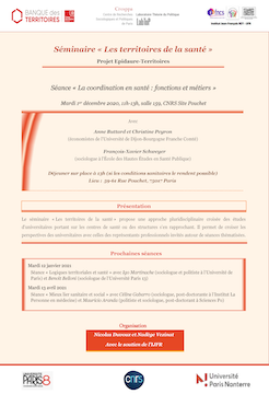 Séminaire « Les territoires de la santé »