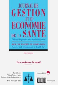 F.-X.Schweyer, N.Vezinat (coord.), « Les maisons de santé »