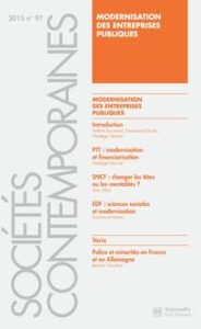 V.Boussard, E.Martin, N.Vezinat (coord.), « Modernisation des entreprises publiques »