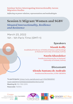 Seminar Series: Interrogating Intersectionality Across Migration Studies