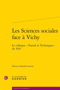 I.Gouarné, Les sciences sociales face à Vichy