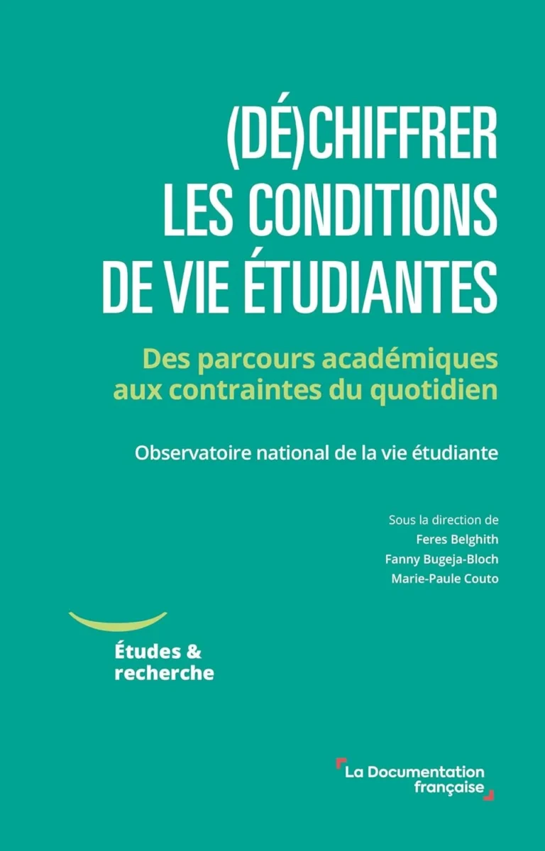 Couverture du livre "(Dé)chiffrer les conditions de vie étudiantes: Des parcours académiques aux contraintes du quotidien"