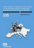 Couverture du livre: ¿Salir a triunfar? Las migraciones de los artistas y los intermediarios del arte contemporáneo españoles en la Unión Europea (1986-2018)